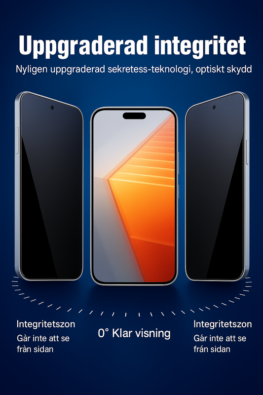 Premium dammfritt oleofobt iPhone-skärmskydd