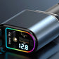 120W Billaddare med USB-C PD & Lightning – Volt-Display + Skylight RGB (iPhone & Android)