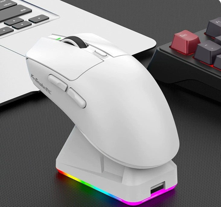 Snake ⭐ Ergonomisk Vertikal Bluetooth-Gamingmus