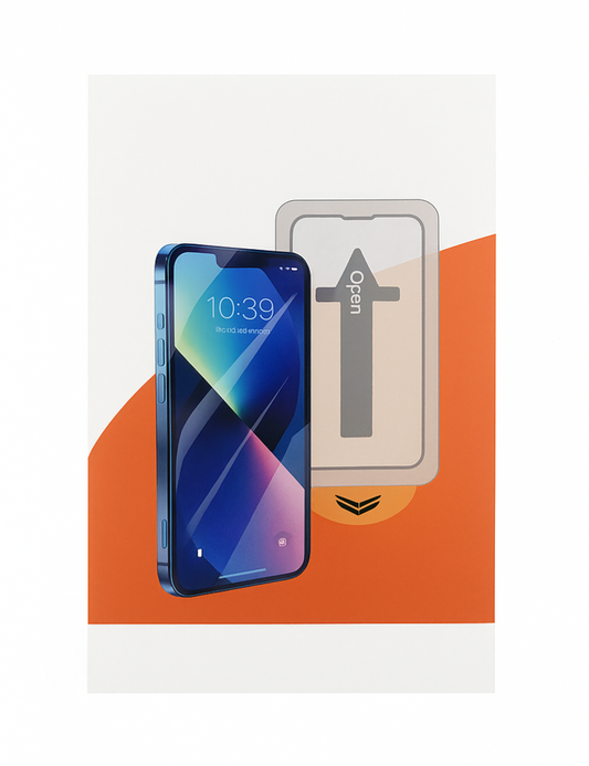 Premium dammfritt oleofobt iPhone-skärmskydd